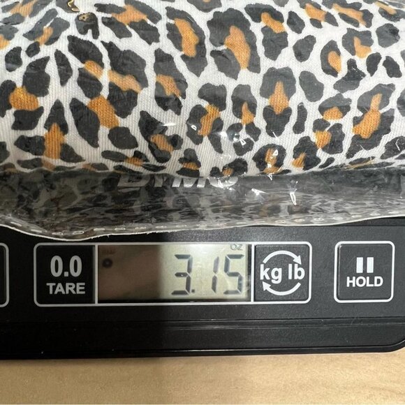 J Crew Factory Womens Size XS Leopard Print Short Sleeve Studio Tee Shirt Crew - Picture 10 of 10